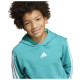 Adidas Παιδικό φούτερ Essentials 3-Stripes Fleece Hoodie Adidas Παιδικό φούτερ Essentials 3-Stripes Fleece Hoodie